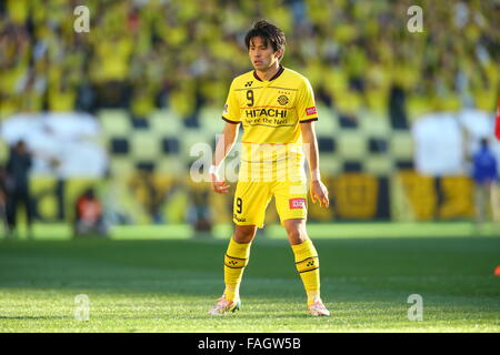 Ajinomoto Stadium, Tokyo, Japon. Dec 29, 2015. Masato Kudo (Reysol), 29 décembre 2015 - Football : La 95e Coupe de l'empereur du Japon de Football demi-finale entre Urawa Red Diamonds 1-0 Kashiwa Reysol au Ajinomoto Stadium, Tokyo, Japon. © AFLO/Alamy Live News Banque D'Images