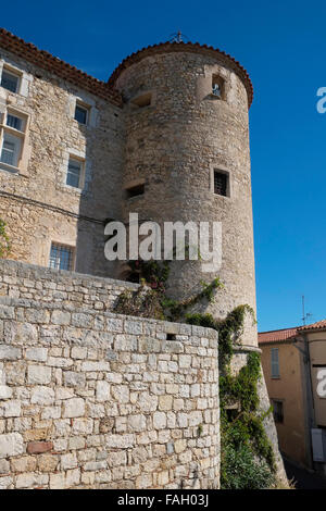 Château de Callian, de Callian, Provence-Alpes-Côte d'Azur, France. Banque D'Images