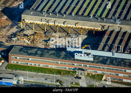 Démolition de l'usine Opel de Bochum Langendreer, 2, de la Ruhr, en Rhénanie du Nord-Westphalie, Allemagne Banque D'Images