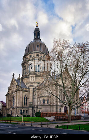 Image de l'église Christus à Mainz, Allemagne Banque D'Images