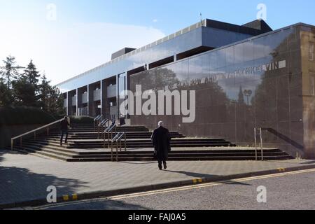 Sheriff court et Justice of the Peace Building pour Glasgow et Strathkelvin, Écosse, Royaume-Uni Banque D'Images