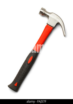 Nouvelle construction à inertie avec copie espace isolé sur un fond blanc. Banque D'Images