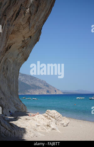 Sardaigne.Cala Luna Banque D'Images