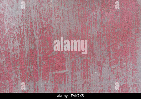 Fond peint rouge vieilli Banque D'Images