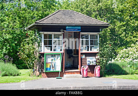 Caversham Reading Éclusiers Hut, Tamise, Berkshire, Angleterre Banque D'Images