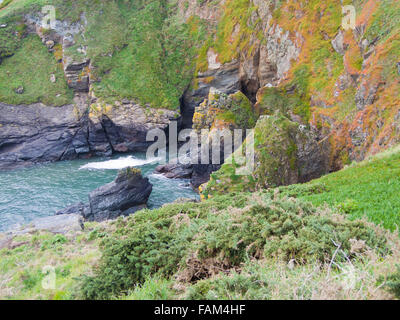 Polbream Cove, Cornwall, Gb, Royaume-uni, Angleterre, N 49 57' 33'', S 