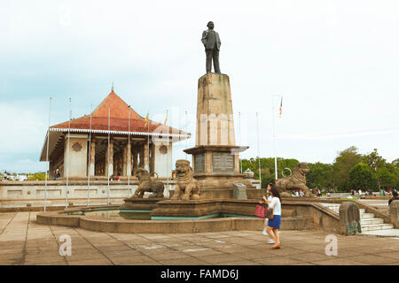 Indépendance Memorial Hall, jardins de cannelle, Colombo, Sri Lanka Banque D'Images