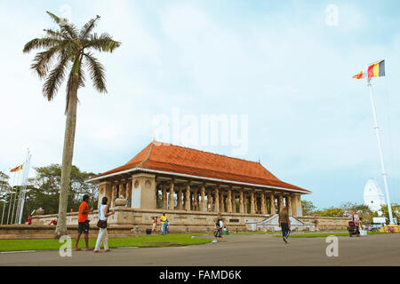 Indépendance Memorial Hall, jardins de cannelle, Colombo, Sri Lanka Banque D'Images