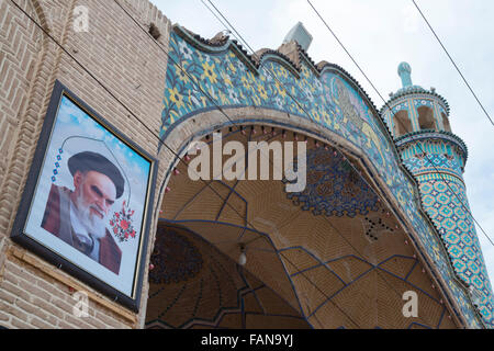 Imamzadeh ye Sultan Ahmad Mir mosquée. kashan. L'Iran. Banque D'Images