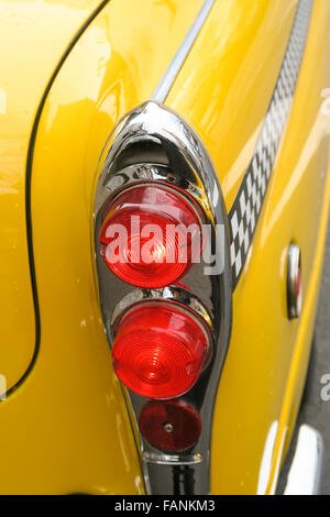 Vintage New York City Taxi Checker Cab Banque D'Images