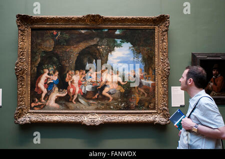 Peter Paul Rubens, flamand 1577-1640 et Jan Brueghel l'ancien flamand, 1568-1625. Metropolitan Museum of Art, New York, USA. T Banque D'Images