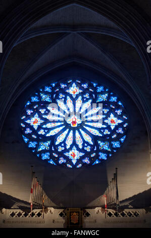 À l'intérieur de la Cathédrale Saint John the Divine à New York City, USA. Cathédrale Saint-Jean le Divin, dit être la plus grande cathédrale du monde, Manhattan, New York City, New York, USA Banque D'Images