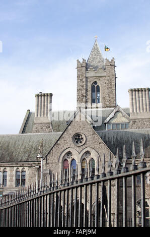 La Cathédrale Christ Church de Dublin - Irlande Banque D'Images