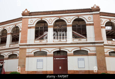 Les arènes de Malaga Espagne Banque D'Images