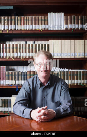 E. Tory Higgins, le Schater Stanley, professeur de psychologie à l'université de Columbia. Banque D'Images