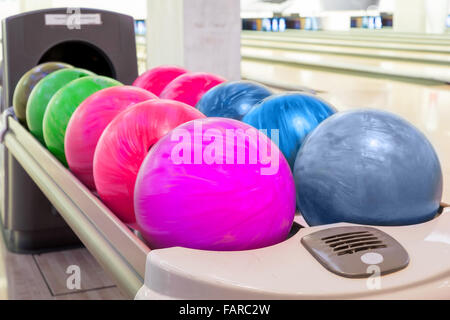 Vue rapprochée de boules colorées Banque D'Images