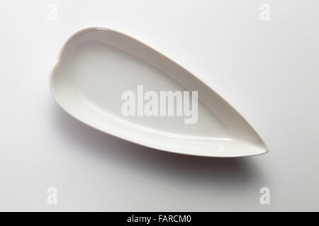 Nettoyer la plaque designer avec ombre portée Banque D'Images