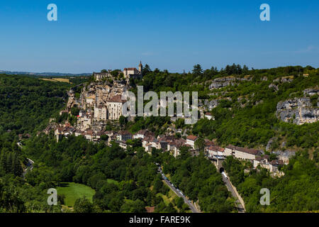 Rocamadour, Gramat, Gourdon, Lot, Midi-Pyrénées, France Banque D'Images