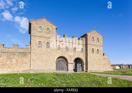 L'Angleterre, Tyne et Wear, South Shields, Arbeia Roman Fort et musée Banque D'Images