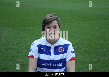 Les femmes et l'Angleterre FC lecture joueur Fran Kirby Banque D'Images