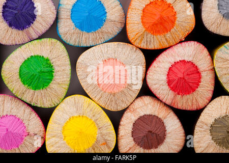 Abstract colorful background texture scribe ou un crayon Banque D'Images