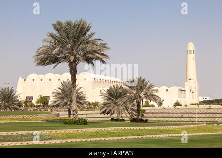 Grande Mosquée à Doha, Qatar Banque D'Images