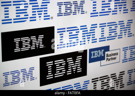 Markenname : 'ibm' . Banque D'Images