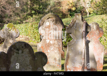 Amoncellement de pierres tombales Banque D'Images