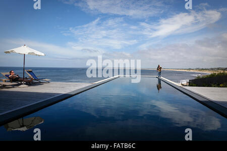 La plage de Vik Jose Ignacio, spa. Punta del Este. L'Uruguay Banque D'Images