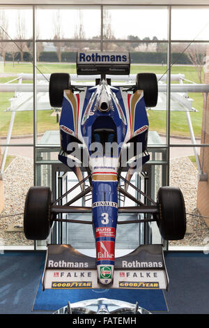 1997 de Jacques Villeneuve F1 Championship automobile Williams gagnante Banque D'Images