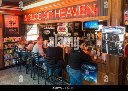 Mystic pizza CT Banque D'Images