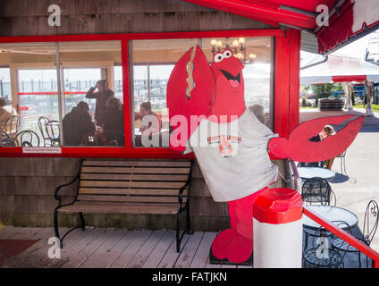 Abbott's lobster in the Rough Noank CT Banque D'Images