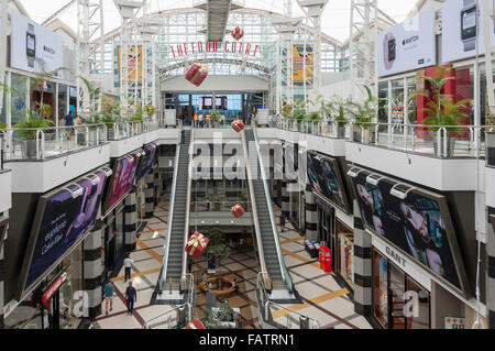 Intérieur de Menlyn Park Shopping Centre, Pretoria, la municipalité métropolitaine de Tshwane, la Province de Gauteng, Afrique du Sud Banque D'Images