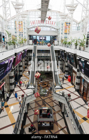 Intérieur de Menlyn Park Shopping Centre, Pretoria, la municipalité métropolitaine de Tshwane, la Province de Gauteng, Afrique du Sud Banque D'Images