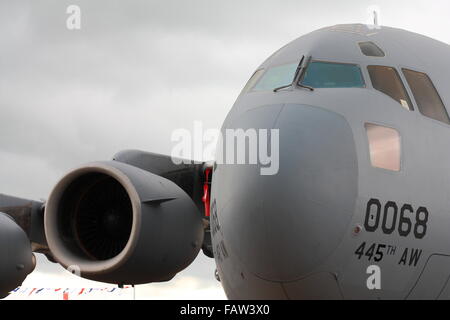 McDonnell Douglas C-17A Globemaster III sur l'affichage à l'RIAT RAF Fairford 2012 Banque D'Images