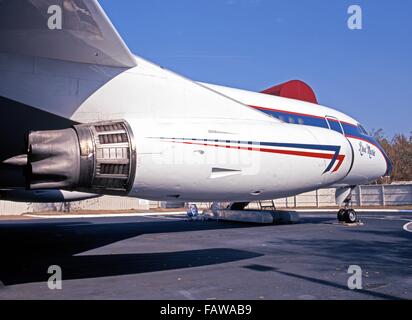 Le Convair CV880 nommé Lisa Marie, Elvis Presleys jet privé, Memphis, Tennessee, États-Unis d'Amérique. Banque D'Images