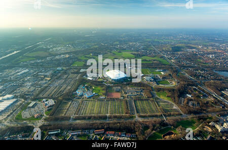 Arena Auf Schalke, Veltins-Arena, Veltins Arena, stade de Schalke, Schalke Arena PARK S04, Gelsenkirchen, Gelsenkirchen, Banque D'Images