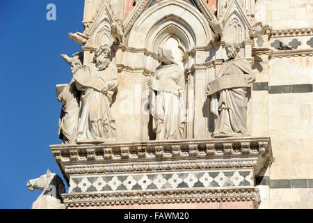 Italie, Toscane, Sienne, cathédrale Banque D'Images