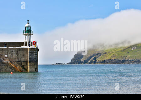 Jetée de Port Erin ; ; ; Royaume-Uni Île de Man Banque D'Images