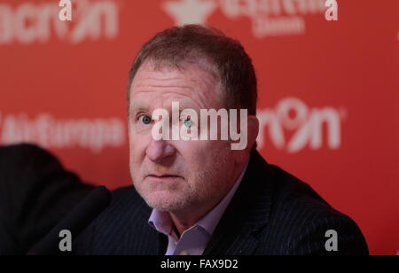 Palma de Mallorca, Espagne 5 Janvier, 2016. Phoenix Suns propriétaire Robert Sarver vu lors de sa conférence de presse à Mallorca"s stadium. Sarver est à partir d'aujourd'hui l'actionnaire principal de l'équipe de soccer de l'espagnol. Credit : zixia/Alamy Live News Banque D'Images