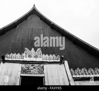 Temple noir (Baan Tr Dum - Chambre noire), Chiang Rai, Thaïlande Banque D'Images