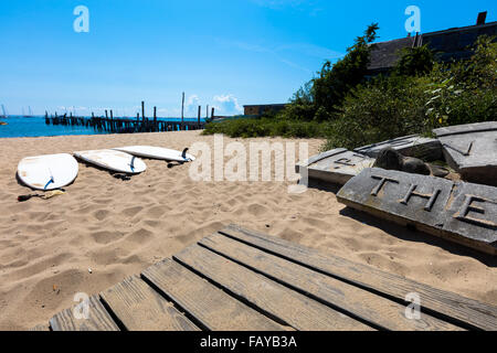 Plage de la mer à Provincetown, cape cod, USA Banque D'Images