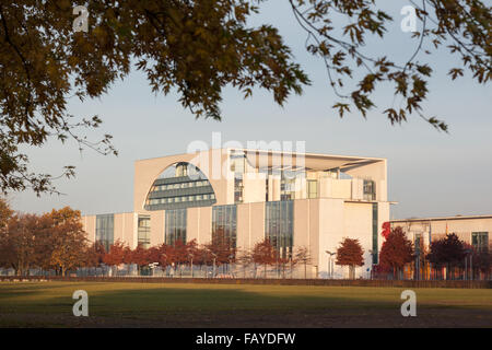 Bundeskanzleramt - le bâtiment de la chancellerie allemande à Berlin, Allemagne Banque D'Images