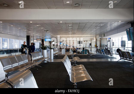 O. R. Tambo International Airport salle des départs nationaux - Gauteng - Afrique du Sud Banque D'Images