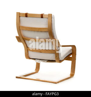 Ikea POÄNG fauteuil, introduit en 1977 comme le poème et renommé en 1992 POÄNG. C'est l'un de ses modèles emblématiques. Banque D'Images