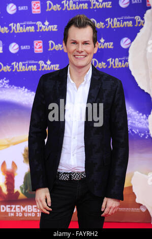 Premiere du film d'animation Der Kleine Prinz à Zoo-Palast avec : Malte Arkona Où : Berlin, Allemagne Quand : 06 déc 2015 Banque D'Images