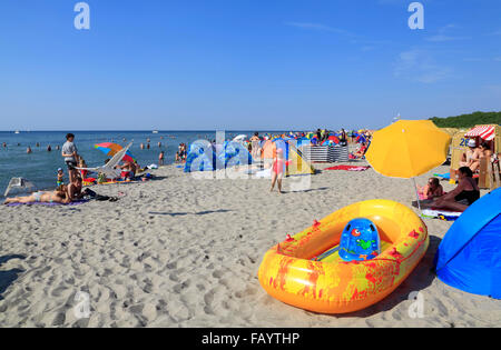 L'île de Poel, Timmendorf, plage, de la mer Baltique Mecklembourg-Poméranie-Occidentale, Allemagne, Europe Banque D'Images