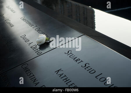 11 septembre National Memorial et musée de NYC Banque D'Images