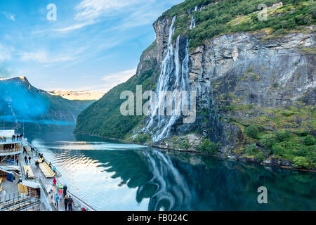 Paysage de la Norvège Banque D'Images