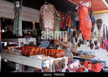 Une échoppe de marché à Aruba dans les Caraïbes Banque D'Images